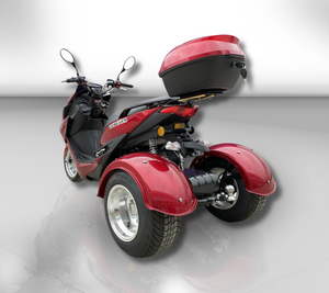Trifecta 50cc Trike Scooter - Automatic Transmission - Street Legal - PST50-2