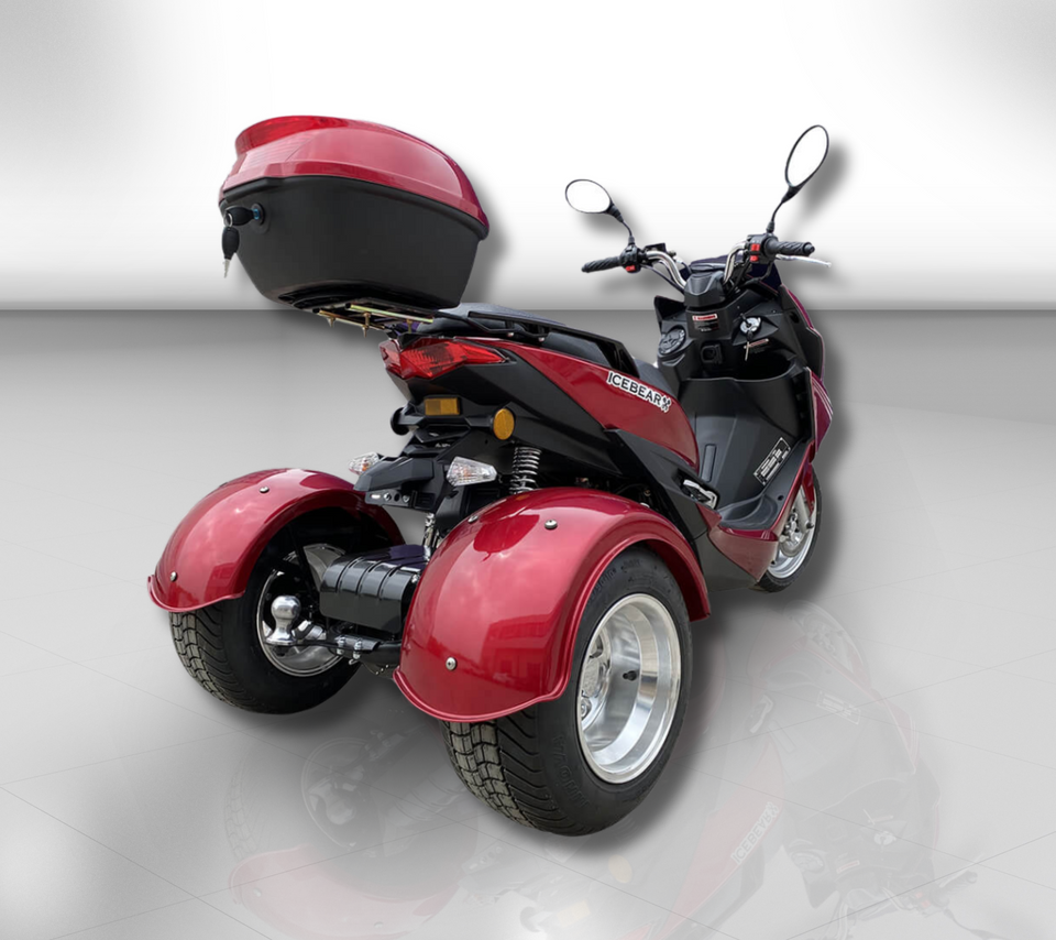 Trifecta 50cc Trike Scooter - Automatic Transmission - Street Legal - PST50-2