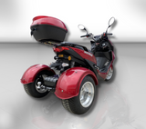 Trifecta 50cc Trike Scooter - Automatic Transmission - Street Legal - PST50-2