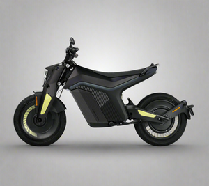 NAXEON I AM | 6.5KW Motor | 72V Lithium Electric Motorcycle | Automatic Street Legal Stromboli Black