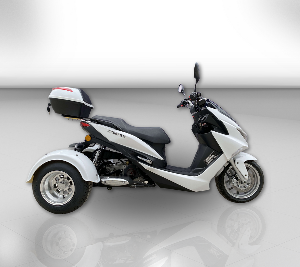 Trifecta 50cc Trike Scooter - Automatic Transmission - Street Legal - PST50-2