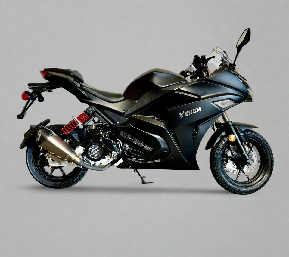 Dragon 200cc Motorcycle - Fully Automatic - CARB Aproved