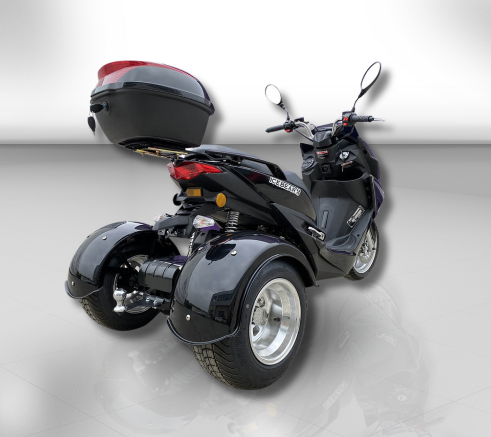 Trifecta 50cc Trike Scooter - Automatic Transmission - Street Legal - PST50-2