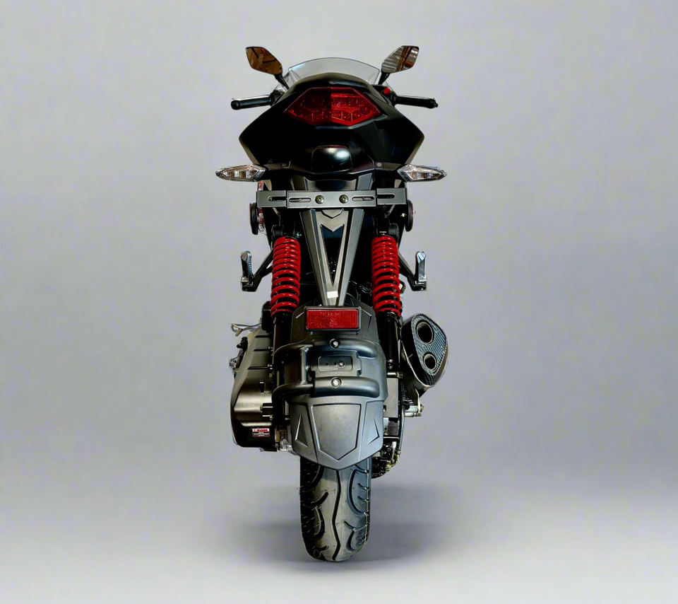 Dragon 200cc Motorcycle - Fully Automatic - CARB Aproved