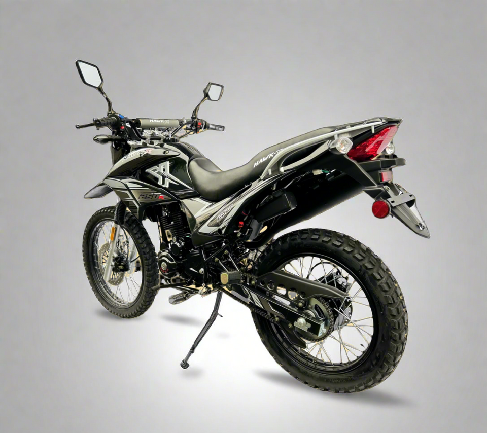 Pro Hawk-X 250cc Dual Sport Motorcycle | 5-Speed Manual Transmission