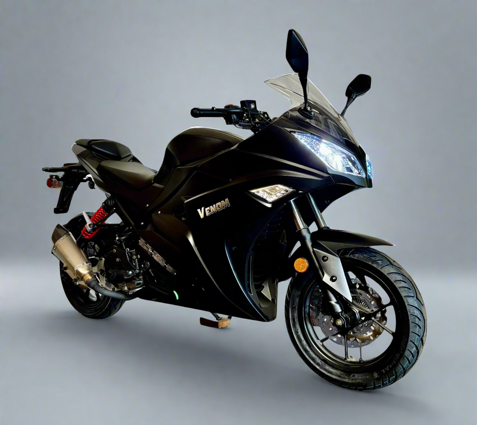 Dragon 200cc Motorcycle - Fully Automatic - CARB Aproved