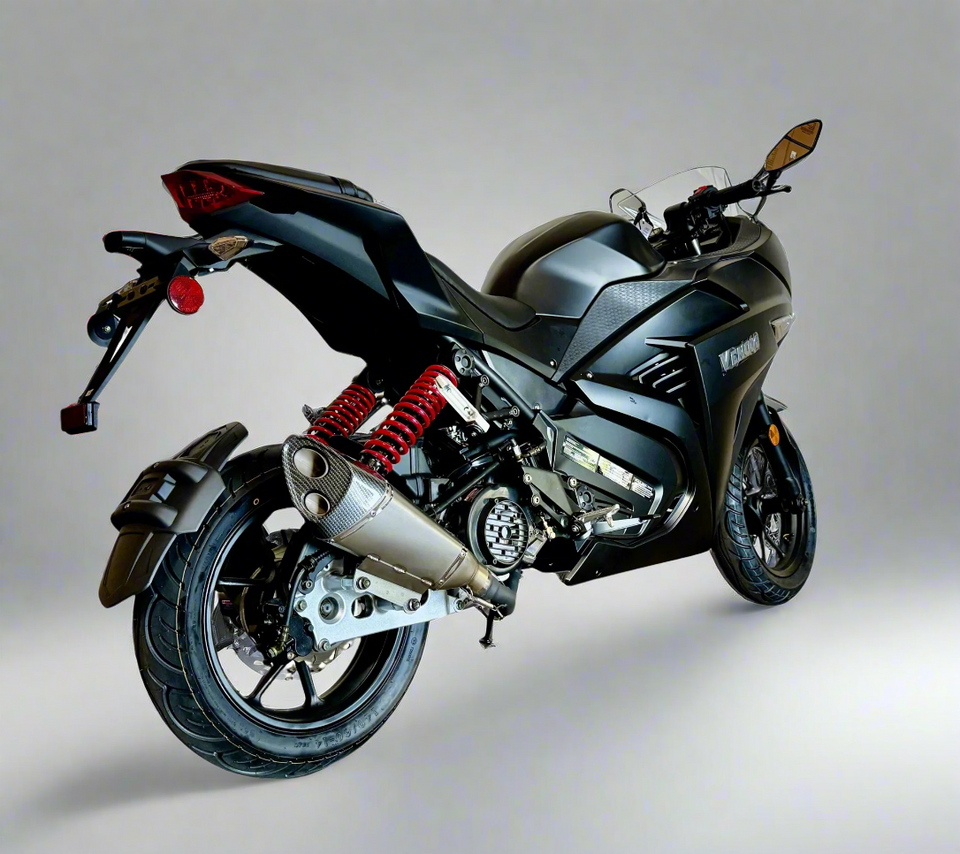Dragon 200cc Motorcycle - Fully Automatic - CARB Aproved