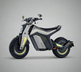 NAXEON I AM PRO | 7.5 KW Motor | 72V Lithium | Automatic Motorcycle Accona Gray