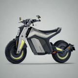 NAXEON I AM | 6.5KW Motor | 72V Lithium Electric Motorcycle | Automatic Street Legal Accona Gray