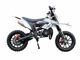 SyxMoto 49cc 2-Stroke Motocross Dirt Bike - PAD50-3 Black