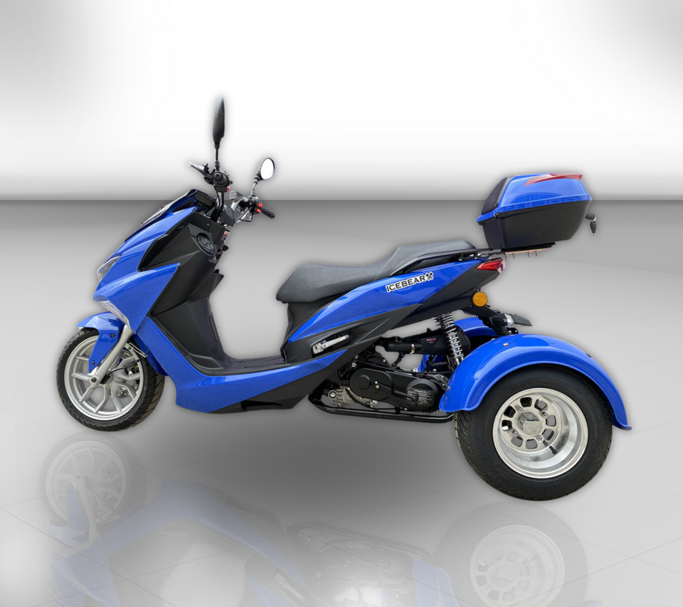 Trifecta 50cc Trike Scooter - Automatic Transmission - Street Legal - PST50-2