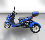 Trifecta 50cc Trike Scooter - Automatic Transmission - Street Legal - PST50-2