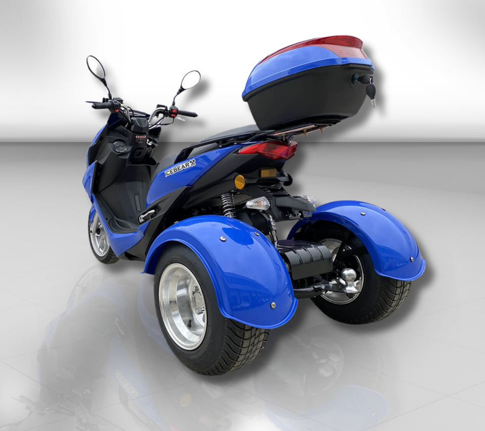 Trifecta 50cc Trike Scooter - Automatic Transmission - Street Legal - PST50-2