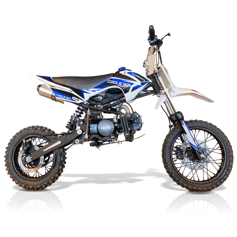 Coolster 125cc Motocross Dirt Bike - XR-125 | Semi-Automatic Blue
