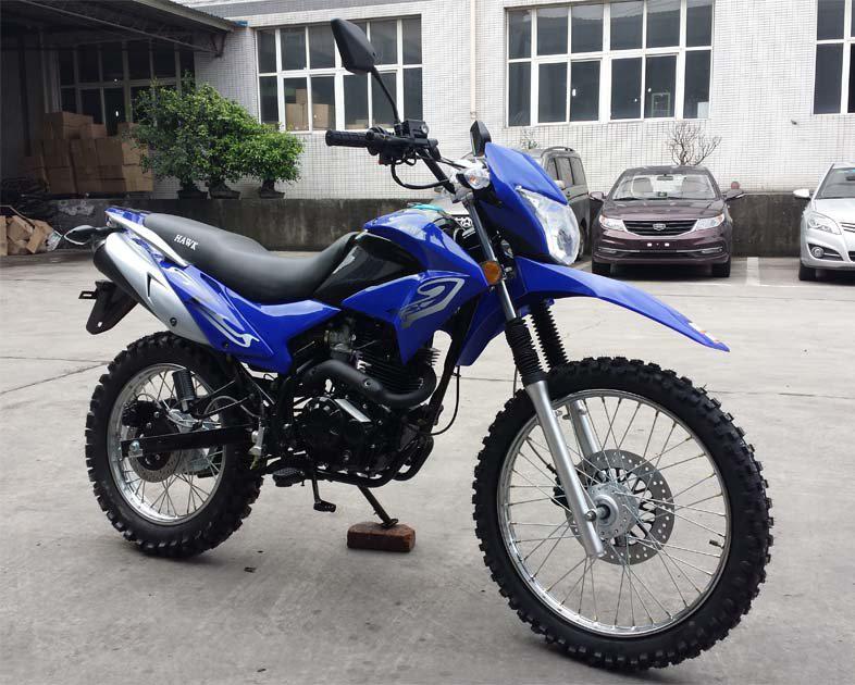 Pro Hawk-X 250cc Dual Sport Motorcycle | 5-Speed Manual Transmission Blue