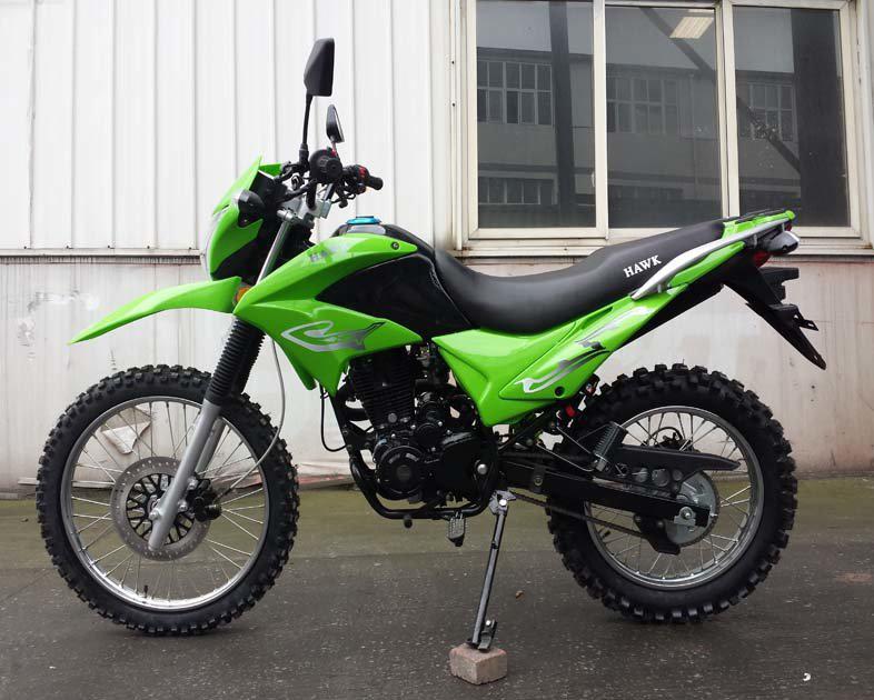 Pro Hawk-X 250cc Dual Sport Motorcycle | 5-Speed Manual Transmission Green