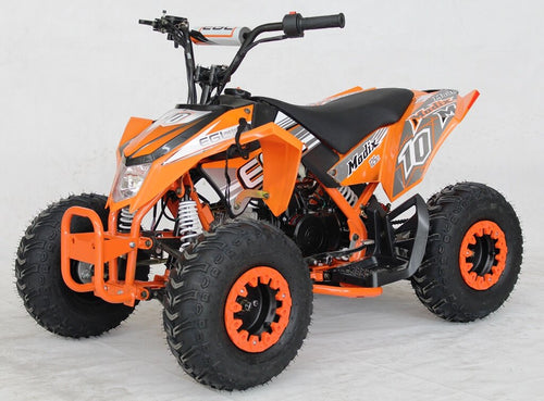 EGL Mini Madix ATV - 110cc + Reverse Black Orange