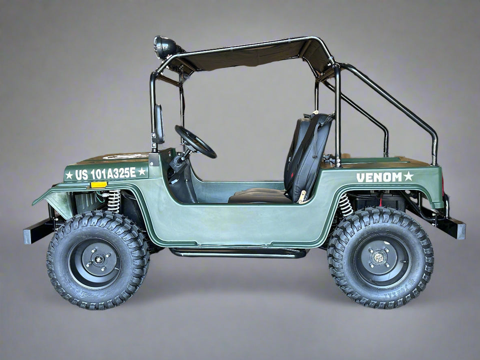 Venom Safari Electric Mini Jeep | 3000W 60V | Full-Size