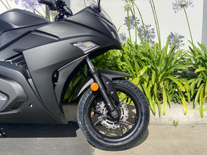 ninja 400. kawasaki ninja style 200cc motorbike