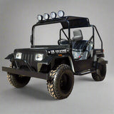 Venom Safari Electric Mini Jeep | 3000W 60V | Full-Size Black