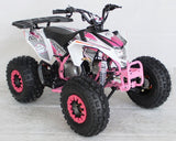 EGL 125cc Racing Madix ATV | Automatic + Reverse White Pink