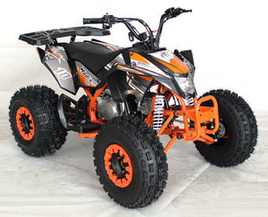 EGL 125cc Racing Madix ATV | Automatic + Reverse Black Orange