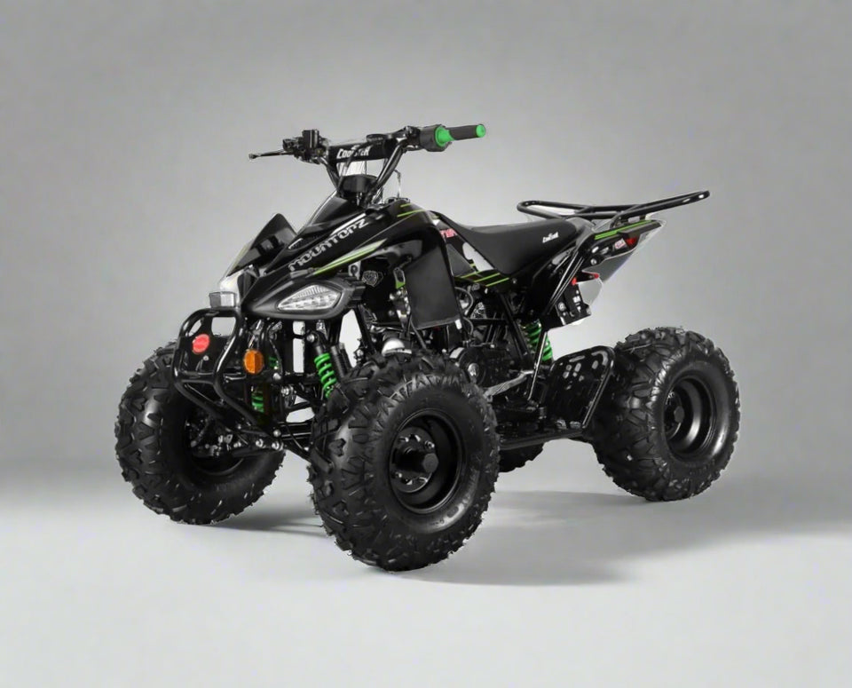 Viper 125cc Sport ATV + Reverse | CRT125-4 Automatic Black
