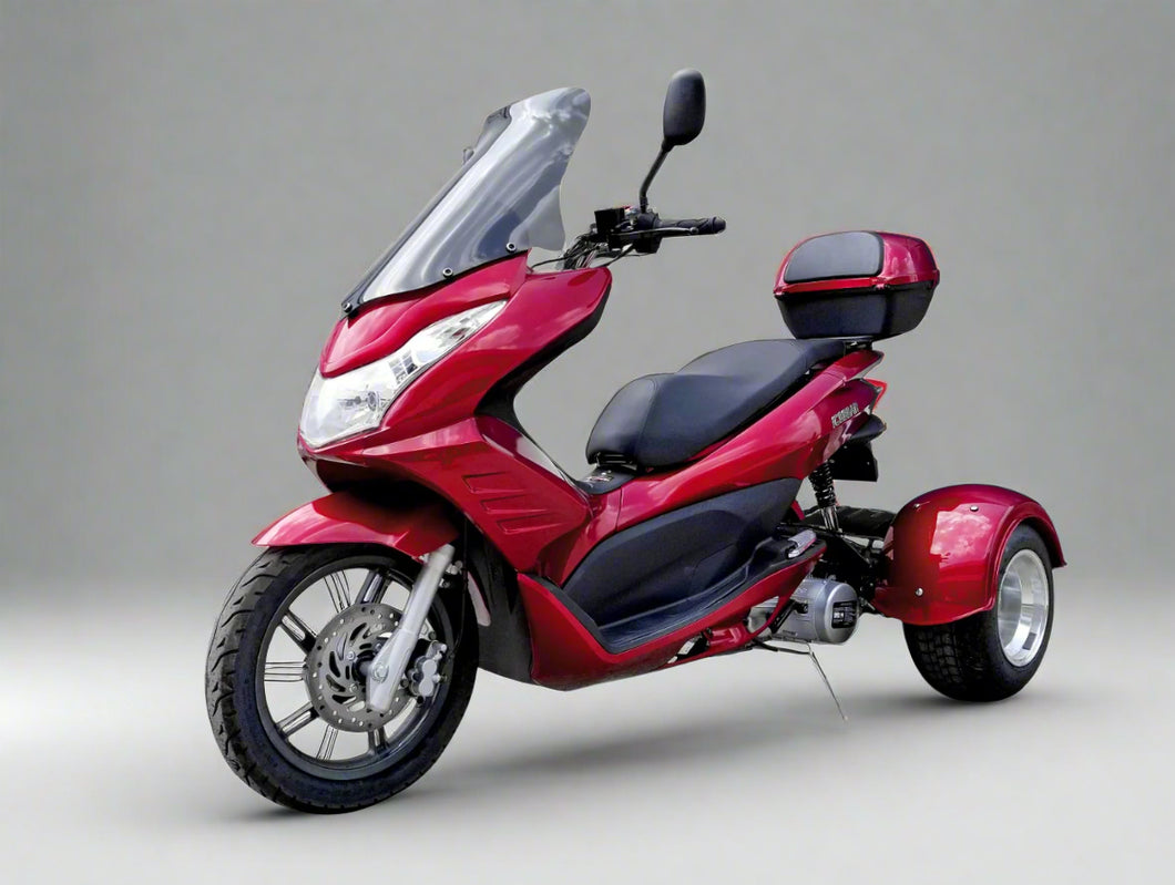 IceBear Q6 Mojo Magic 150cc Moped Trike - PST150-17