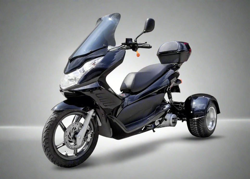 IceBear Q6 Mojo Magic 150cc Moped Trike - PST150-17
