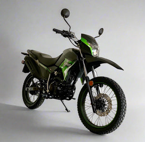 Lifan X-Pect | 200cc Enduro | LF200GY-4 | Street Legal Green 2-Year Lifan Warranty (Included)