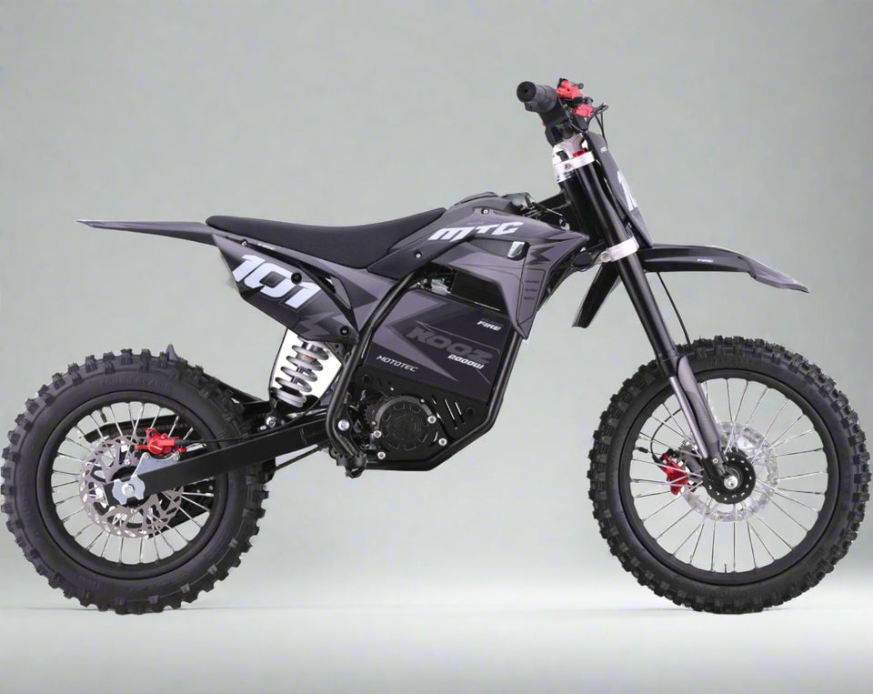 MotoTec Pro 2000W Electric Dirt Bike | 60V Lithium Powered