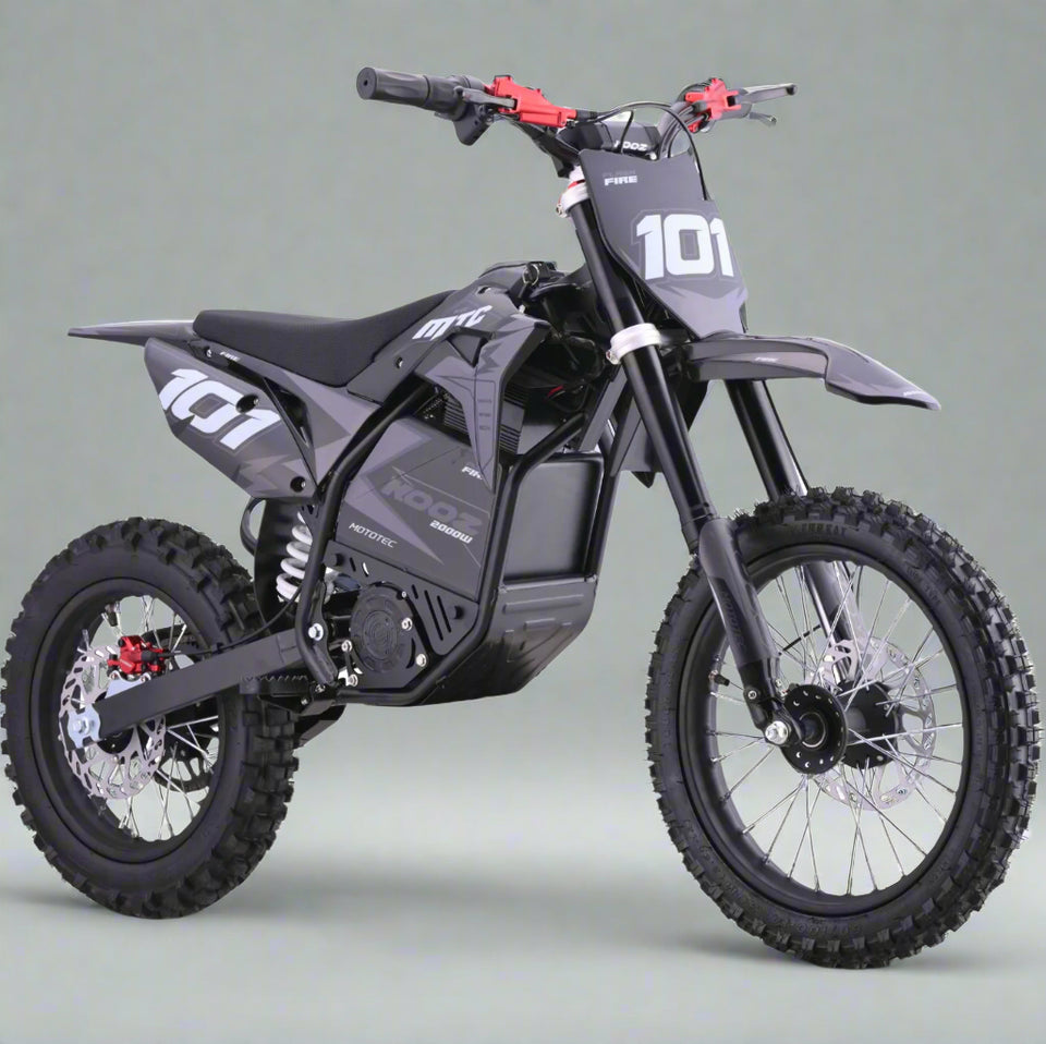 MotoTec Pro 2000W Electric Dirt Bike | 60V Lithium Powered