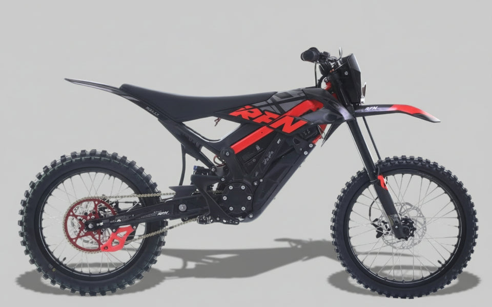 RFN Ares Rally 5000W Electric Dirt Bike | 74V Lithium Powered
