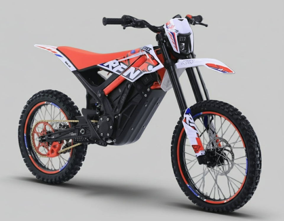 RFN Ares Rally 5000W Electric Dirt Bike | 74V Lithium Powered