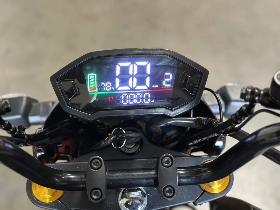 Venom E-X20 Brushless 2000w 72v Electric Motorcycle - BD578Z