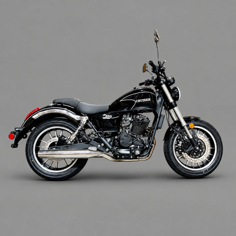 Boom Cruiser 250cc Chopper | EFI Fuel-Injected - BD250-7