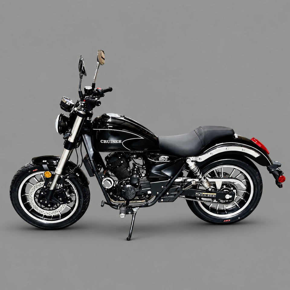 Boom Cruiser 250cc Chopper | EFI Fuel-Injected - BD250-7