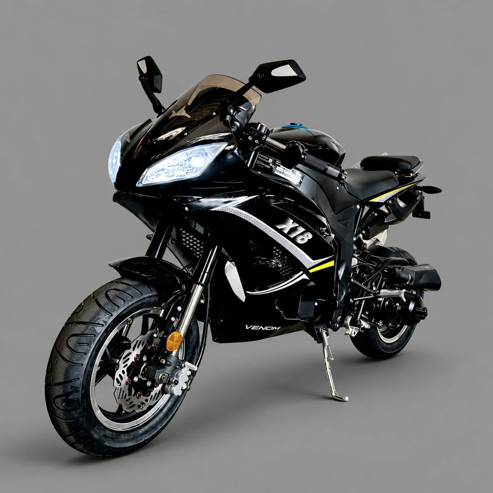 Super Ninja 50cc ZXR6 | Fully Automatic DF50SST | Street Legal Black