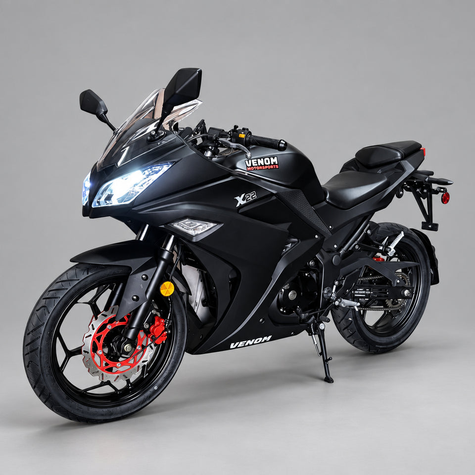 Venom X22 125cc Full-Size Motorcycle - Street Legal