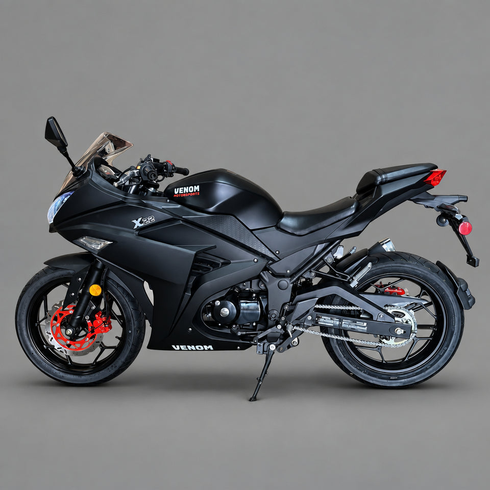 Venom X22 125cc Full-Size Motorcycle - Street Legal
