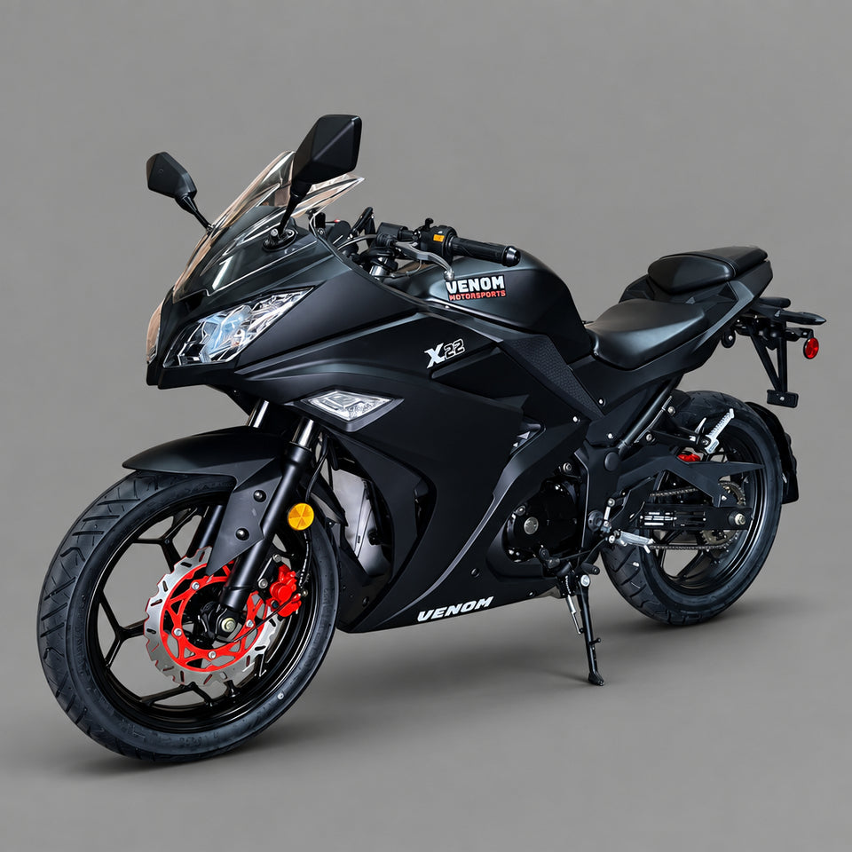 Venom X22 125cc Full-Size Motorcycle - Street Legal