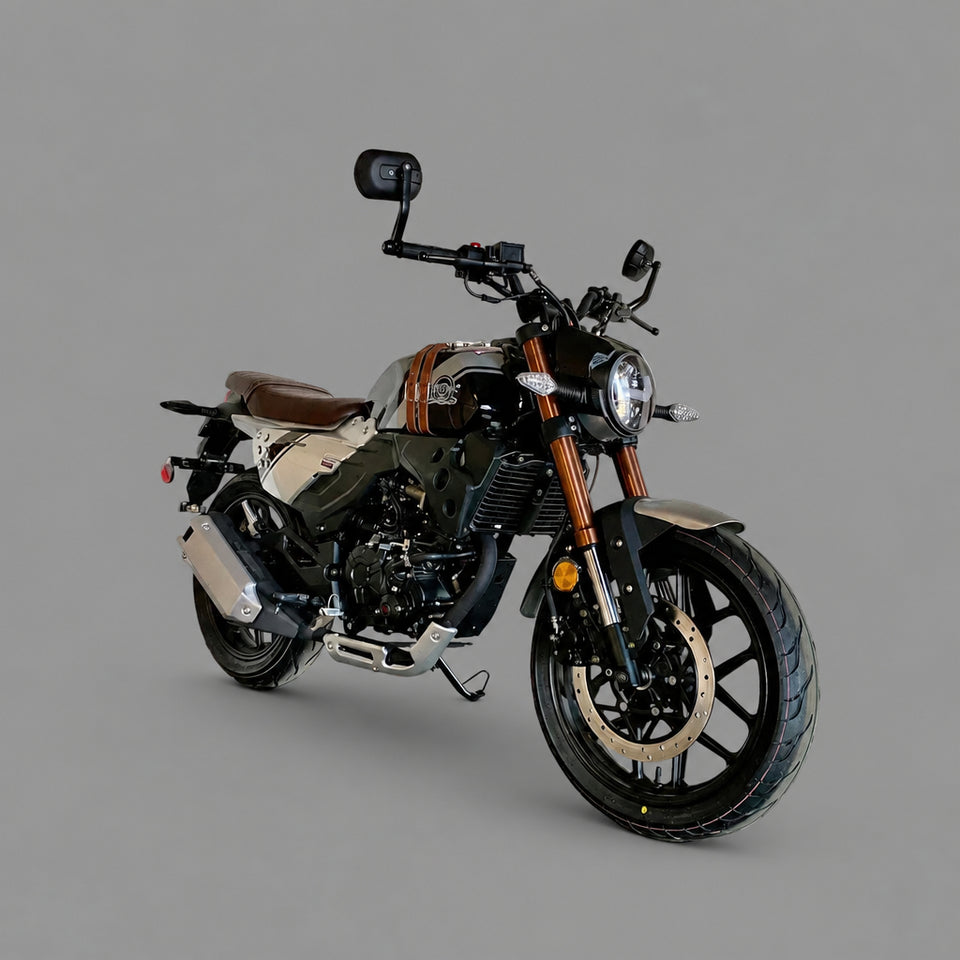 KPM200 Lifan 200cc Retro Motorcycle | EFI Fuel-Injected | KP Master LF200-3B