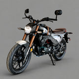 KPM200 Lifan 200cc Retro Motorcycle | EFI Fuel-Injected | KP Master LF200-3B Black 2-Year Warranty (Included)