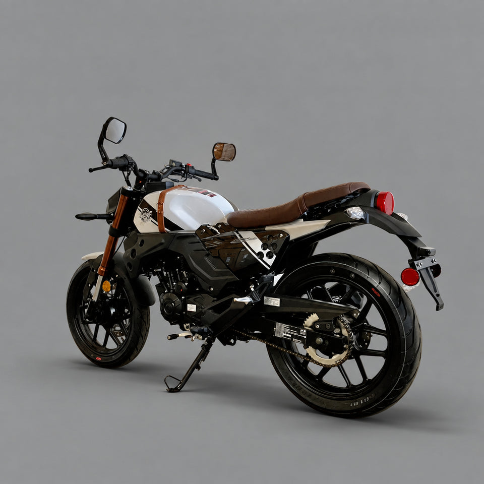 KPM200 Lifan 200cc Retro Motorcycle | EFI Fuel-Injected | KP Master LF200-3B