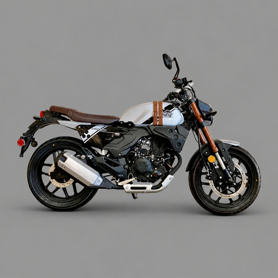 KPM200 Lifan 200cc Retro Motorcycle | EFI Fuel-Injected | KP Master LF200-3B