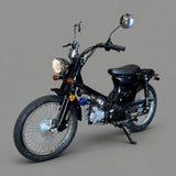 Cub 125cc Moped Scooter - 4-Speed Manual | DF125RTX Black