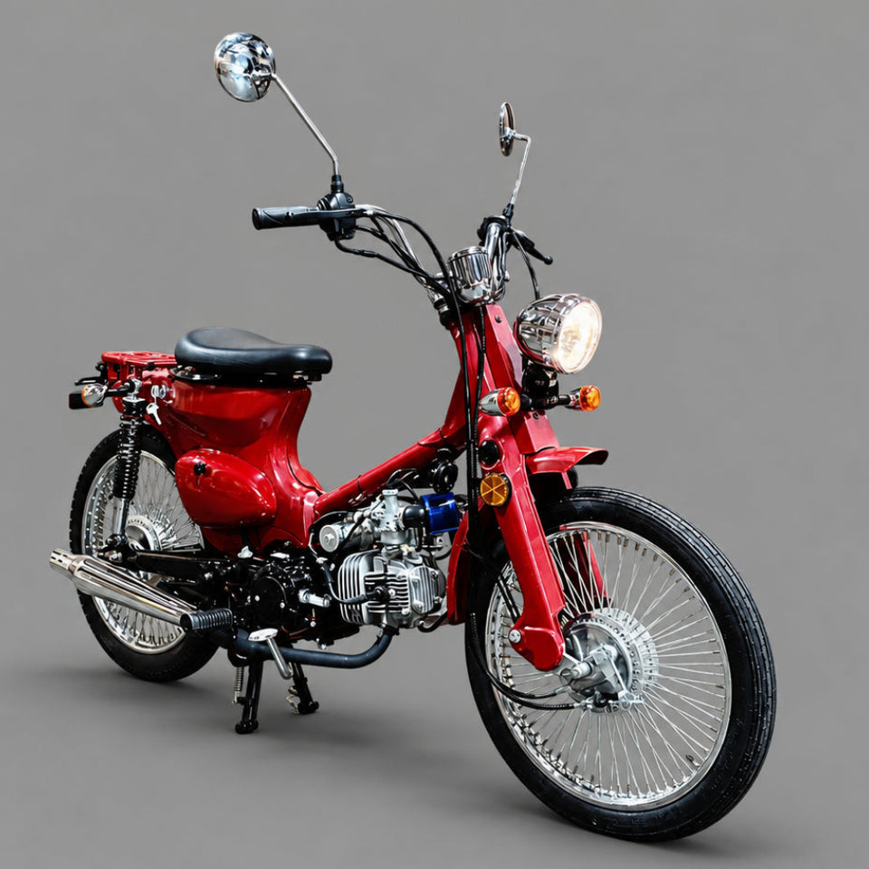 Cub 125cc Moped Scooter - 4-Speed Manual | DF125RTX
