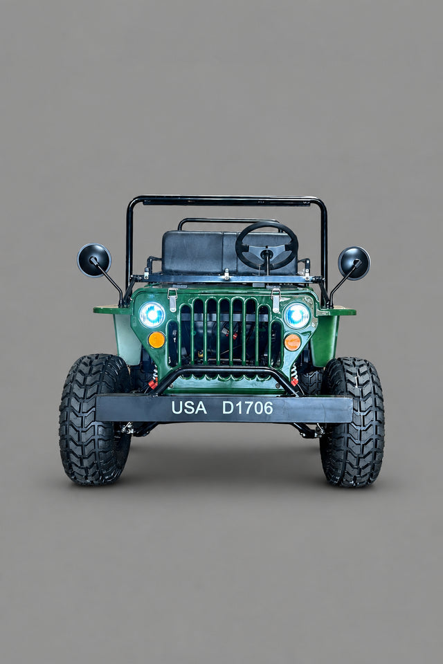 Venom 125cc Mini Jeep | Willys Edition | 3-Speed | Off Road