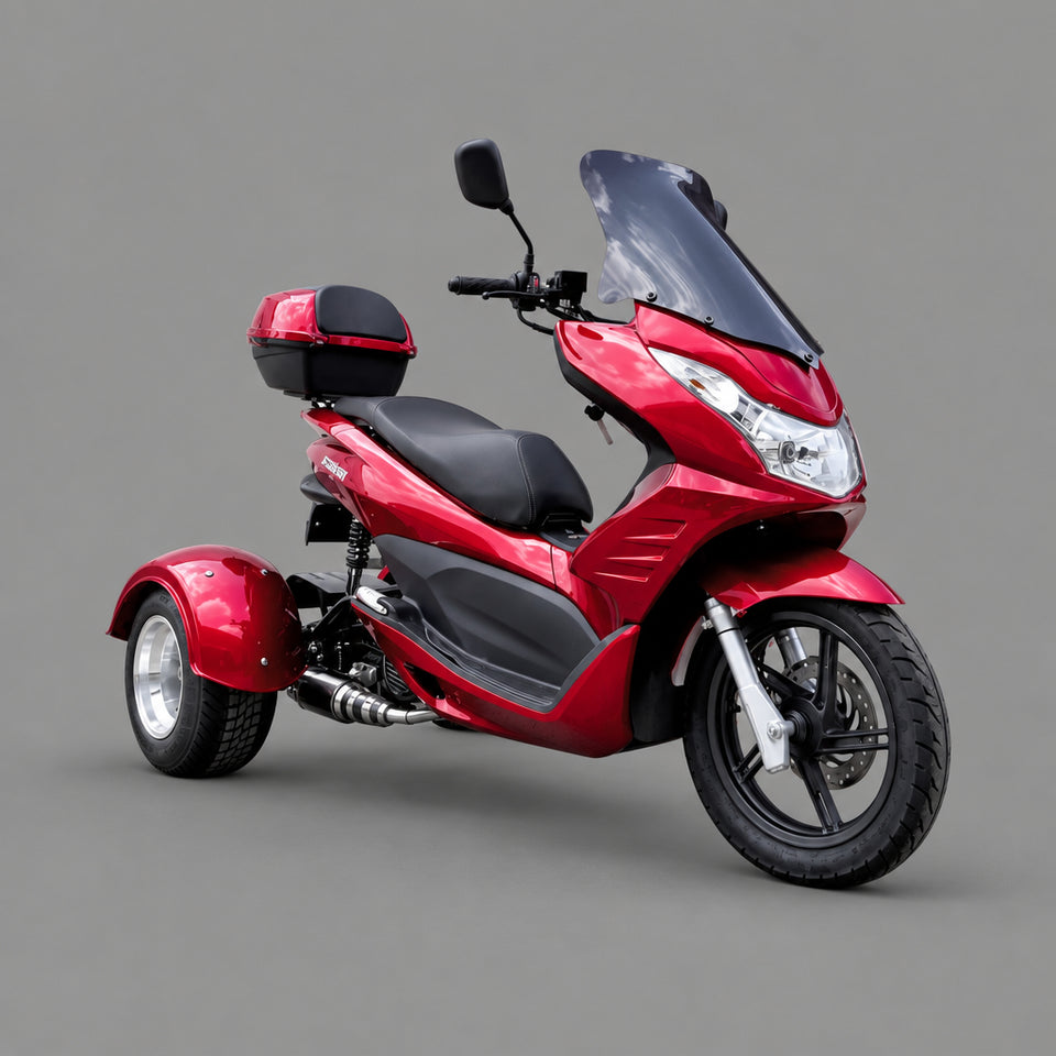 IceBear Q6 Mojo Magic 50cc Moped Trike - PST50-17