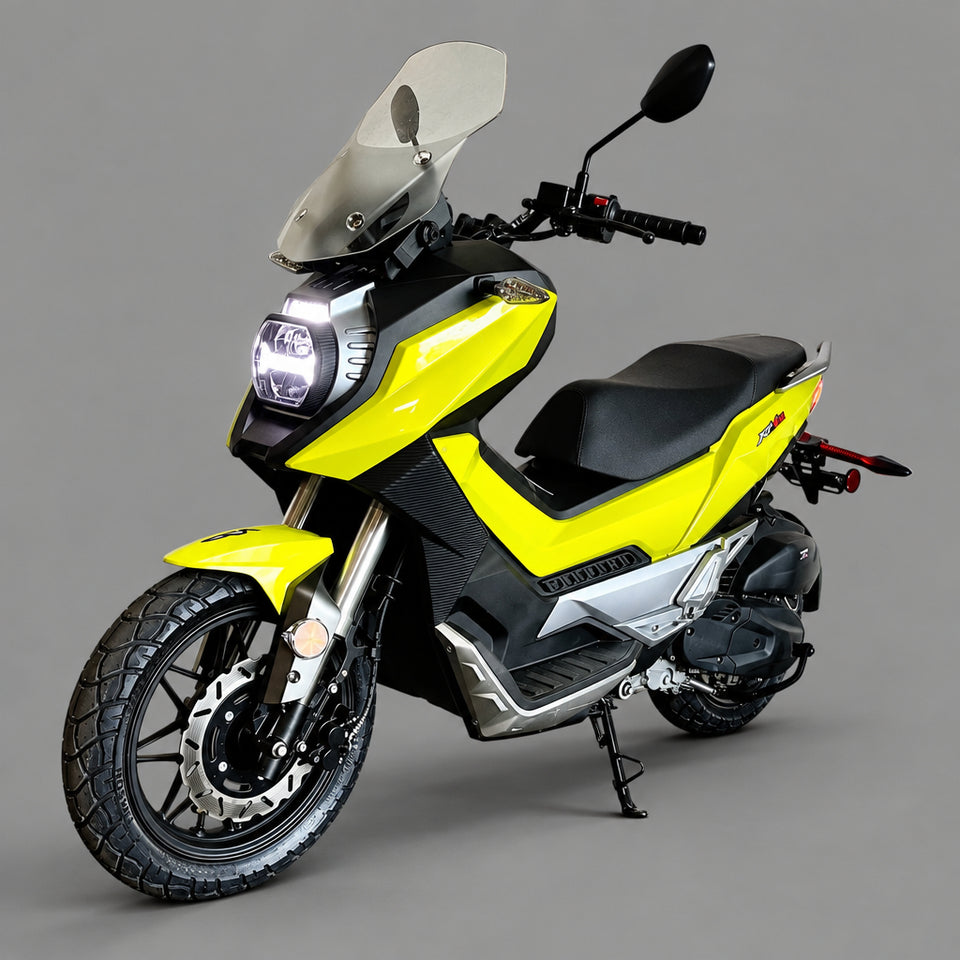 Lifan KPV | 150cc Scooter | Fuel-Injected | Street Legal Yellow 2-Year Warranty (Included)